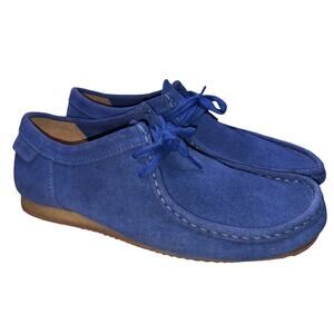 Clarks Originals Blue Suede Wallabee Boots    SizE: 8M Men's